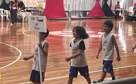 Ribercon - Escola de Basquete no Festiva de Escolas de Esportes do Clube Paineiras